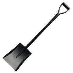 Garden Tools: All Steel D-Handle Square Mouth Shovel