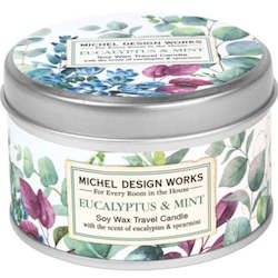 Eucalyptus and Spearmint Travel Candle