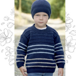 Internet only: George Sweater and Hat Pattern