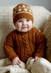 Morgan Sweater and Hat