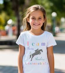 Internet only: Personalized Children's Show Jumpers T-shirt - Unstopable!