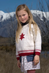 Internet only: Coconut Ice Child Sweater Knitting Pattern