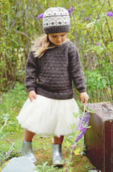 Internet only: Avery Sweater and Hat Knitting Pattern