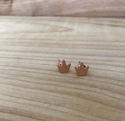 Jewellery: Crown Earrings