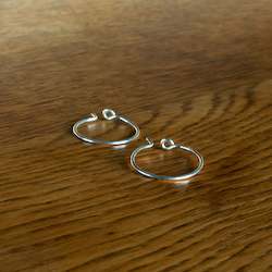 Jewellery: Sterling Silver Mini Hoop Earrings