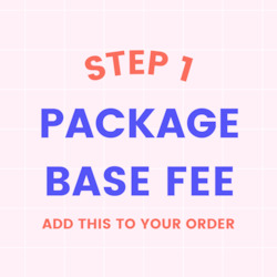 Toy: STEP 1: Add Package Base Fee