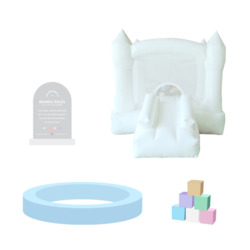 Infant Bounce + Play Set - Pastel