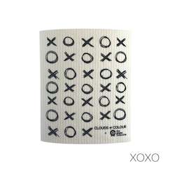 Household textile: Swedish Dishcloth SPRUCE - XOXO by Clouds of Colour