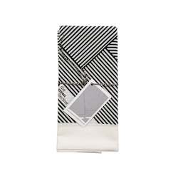 Stripe Tea Towel by The Green Collective (50% Linen)