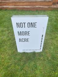 not one more acre