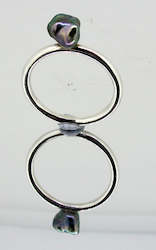 Jewellery: Keshi Black Pearl ring