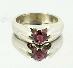 Jewellery: Traditional Gypsy Ring | Pink Tourmaline