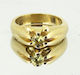 Traditional Gypsy Ring | Yellow Diamond