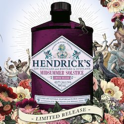 Wine and spirit merchandising: Hendrick's Midsummer Solstice Gin