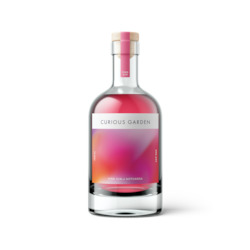 Wine and spirit merchandising: Curious Garden Pink Gin