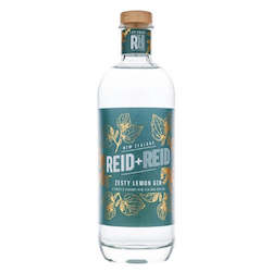 Wine and spirit merchandising: Reid + Reid Zesty Lemon Gin