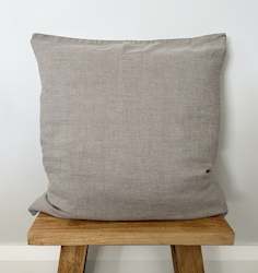 Linen Pillowcases: Stone Linen Cushion Cover