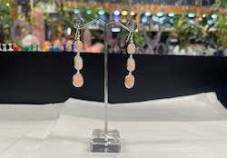 Bracelets: Pink Opal Earrings