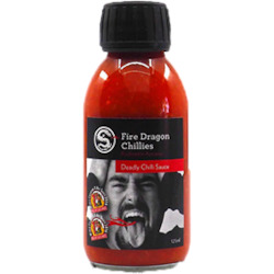 Fire Dragon Chillies Deadly Chilli Sauce 125ml