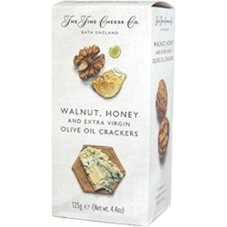 Crackers: Fine Cheese Walnut & Honey Crackers 125gm
