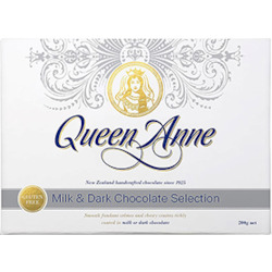 Milk & Dark Chocolate Selection 200gm Queen Anne