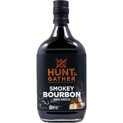 Sauces Savoury: Hunt & Gather Smokey Bourbon BBQ Sauce 375ml