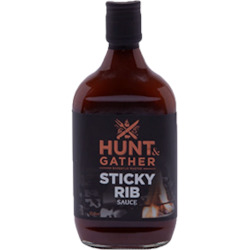 Sauces Savoury: Hunt & Gather Sticky Rib Sauce 350ml