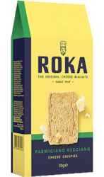 Crackers: Roka Paramagiano Cheese Crispies 70gm