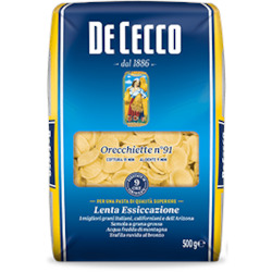 Pasta: De Cecco Orecchiette 500gm