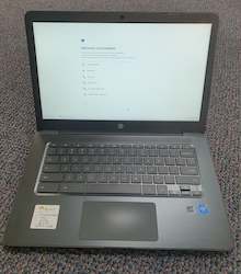 Telephone including mobile phone: Hp Chrombook G5 16GB Space 4 GB RAM Pre- Owned Laptop
