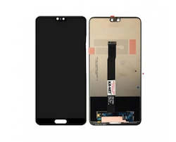 Telephone including mobile phone: Replacement LCD Screen Assembly Huawei P20 Black