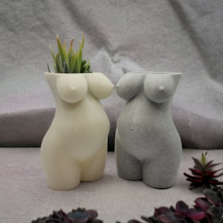 Naughty Lady Planters: Pregnant Body Planter