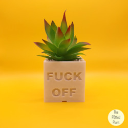 Regular Planters: Fuck Off Planter