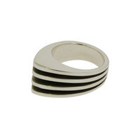 Jewellery manufacturing: "Sydney Fins" Sterling Silver Ring