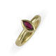 18ct & Marquise Ruby Ring Jens Hansen
