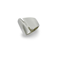 Jewellery manufacturing: Sterling Silver Flat Ring Design Jens Hansen