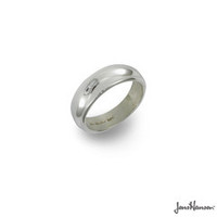 Silver Wave Ring with slight Dome Jens Hansen