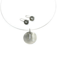 Jewellery manufacturing: Diamond Pendant & Earring Set Jens Hansen