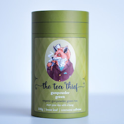 Gunpowder Green Organic Loose Green Tea - Tea Thief NZ