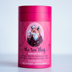 Soft drink manufacturing: Kashmiri Chai Organic Loose Black Tea - The Tea Thief NZ