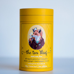Soft drink manufacturing: Revi.tea.lise Zesty Green Tea Blend - The Tea Thief NZ