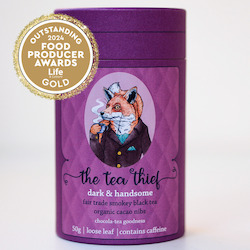 Soft drink manufacturing: Dark & Handsome Chocola-tea goodness The Tea Thief NZ