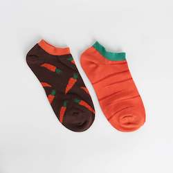 Carrot Ankle Socks