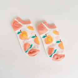 Clothing: Peaches Ankle Socks