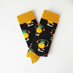 Clothing: Gymnastic Pineapple Socks