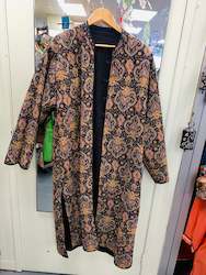 Bohemian handcrafted Kantha / Quilting Oversized Kimono #001947