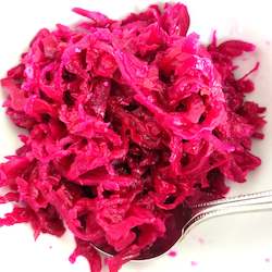 Chutneys or relishes: Cabbage and Beetroot with Ginger: Special Edition