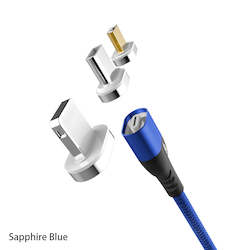 Internet only: Andro 1m Data/Charge Magnetic Cable. 3 Amp Fast Charging Capable.