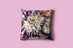 Dahlia Dream - Silk Velvet Cushion Cover