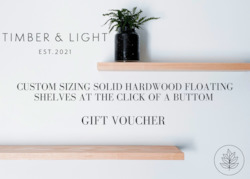 Timber and Light Gift Voucher
